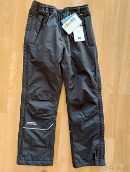 Nové zimní kalhoty, oteplovačky, vel. 150, celorozepínací - 2