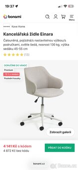 Kancelářská židle Einara, Kove Home - 2