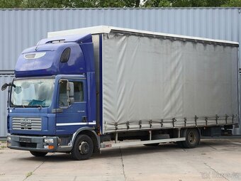 MAN TGL 8.180, 18 PALET, TŘÍSTRANNÁ SHRNOVACÍ PLACHTA, ZÁNOV - 2