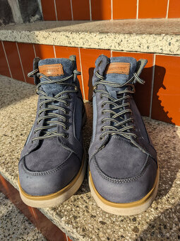 Pánské kožené kotníkové boty Weinbrenner vel. 42 - 2