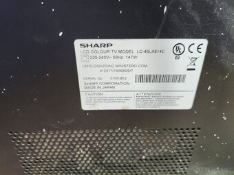 Prodám  tv Sharp - 2