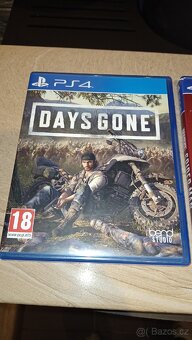 PS4 hry - Days Gone, Watch dogs 2, Spiderman - 2