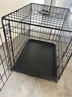 Skládací klec pro psy – 61 × 48 × 46 cm - 2