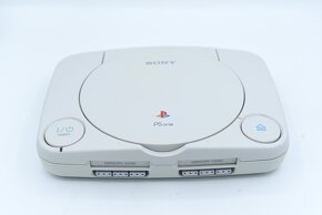 PS one NTSC-J konzole + emerald dual shock ovladač + paměť - 2