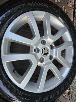 ALU letní kola Škoda 5x112 R17 Yeti Spitzberg - 2