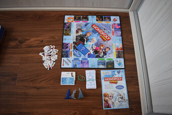 Hra Monopoly junior Frozen - 2