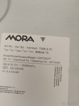 Mora elektrická varná deska - 2