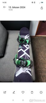 Snowboard s vázáním - 2