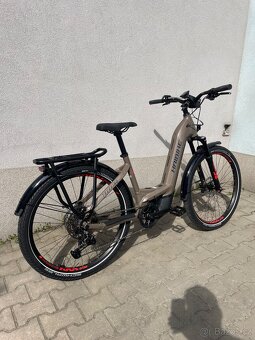 Nové elektrokolo HAIBIKE Trekking 8 Low i750 Wh - hnědá barv - 2