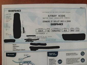 Stray Kids World Tour Paris - 2