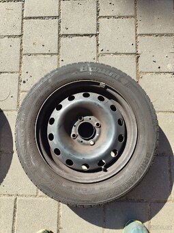 2 sady obutých pneu 4x108 z C3 první generace - 2