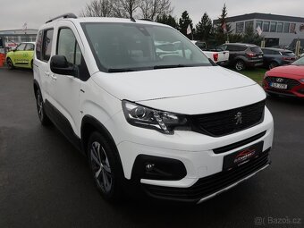 Peugeot Rifter 1.2PT,81kW,GTline,1majČR,serv.kn. - 2