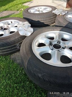 ALU kola Ford s letním pneu-15R - 2