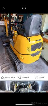 /////ZANOVNY BAGR JCB 8008 CT /////r.v.2022 -270mth.Cena - 2