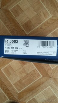 Kabinový uhlíkový filtr Bosch R 5502 - 2