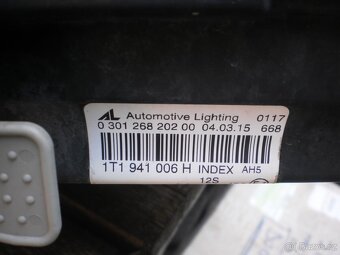 Prodám P.P.světlo na VW Touran 2010-2016 1T1941006H - 2