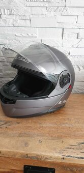 Výklopná přilba LS2 Strobe II Matt Titanium - 2
