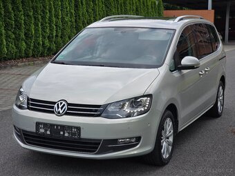 ♦️VW Sharan Highline 2.0 TDI 7Míst DSG WEBASTO tažné z. - 2