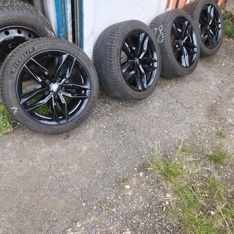 Kola komplet MAM 18´ černá + zimní pneu Michelin Audi A5 - 2