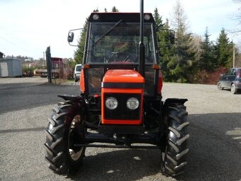 Zetor 7245 s doklady SPZ a TP, koupený nový v ČR, v provozu, - 2