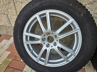 Mercedes GLC zimní alu sada 18" + TPMS + Continetal 235/60 - 2
