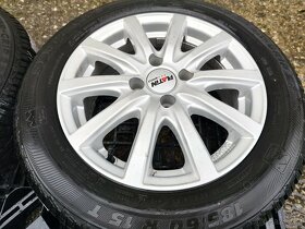 Alu Sada = 4x100 = PLATIN/MINI = s pneu =185/60 R15 - 2