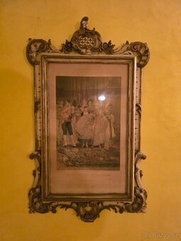 Obraz svatba Francouzského krále- Nádherný rám - 2