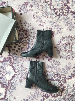 Dámské nízké kotníkové kozačky, vel. 39, Tamaris - 2