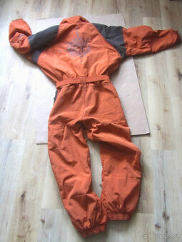 Vintage 90s rezavá pánská snow kombinéza - 2