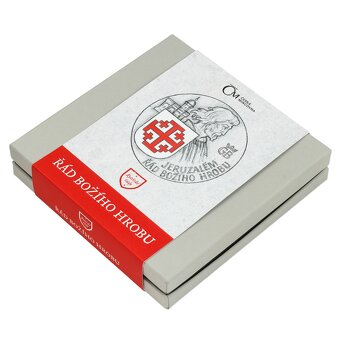 Stříbrná medaile Rytířské řády - Řád Božího hrobu stand - 2