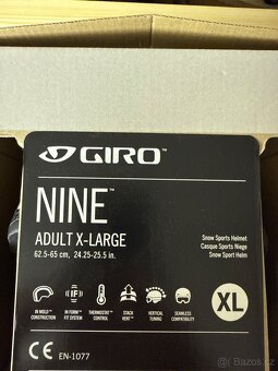 Lyžařská helma Giro NINE XL - 2