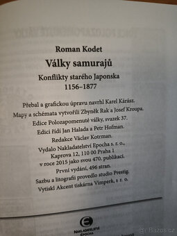 Války samurajů - Roman Kodet - 2