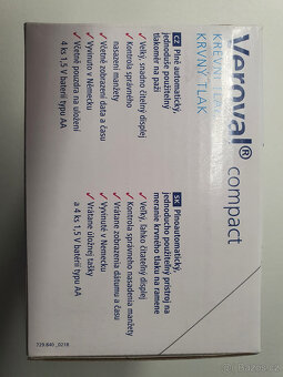 Nový pažní tlakoměř Hartmann Veroval Compact - 2