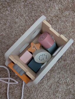 Drevena vkladacka autobus - 2