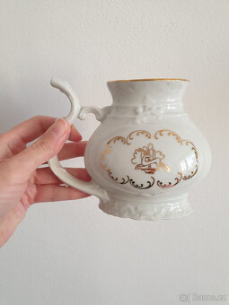 Retro porcelánové lázeňské pítko Karlovy Vary - 2