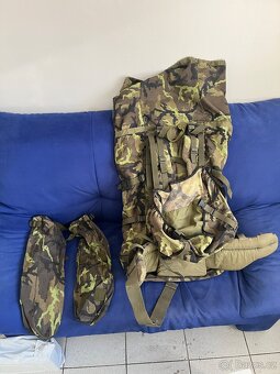 Velký batoh - Tlumok TL120 vz.95 AČR pro průzkumníky, použit - 2