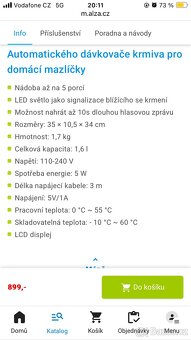 Automaticky davkovac krmiva - 2