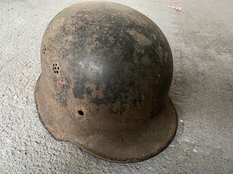 NĚMECKÁ WW2 M34 PŘILBA POLICIE - 2