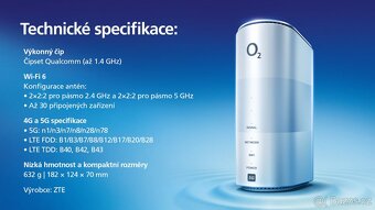 Modem Wifi O2 internet BOX 5G ZTE MC801A - 2