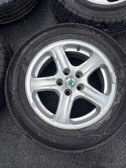 Prodám Org. Alu Škoda R15 5x100 ET 38 - 2