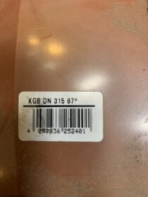 koleno Kgb DN 315 - 87 - 2