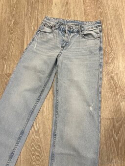 Dívčí široké rifle 164 H&M - 2