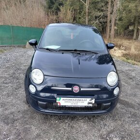Fiat 500, 0,9T86K,KRÁSNÝ,VÝBAVA,SERVISKA - 2