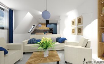 Prodej podkrovního bytu 2+kk s balkónem ,Ketkovice - 2