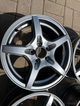4x alu disky Dezent 5x100 R15 - NOVÉ - 2