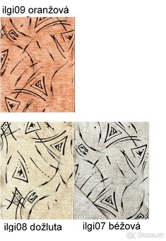 NOVÁ pevná potahová látka (vhodná na lavice, židle apod) - 2