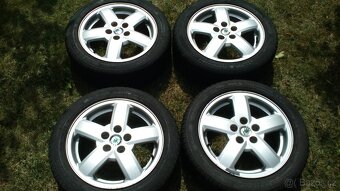 15 alu Škoda Fabia Octavia Rapid zimní Continental - 2