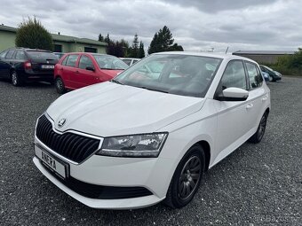 Škoda Fabia III 1.0 Tsi, 2021,170 tis km, 1. Majitel,ČR - 2