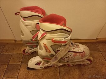 Dívčí kolečkové brusle Zealot vel.33-36 - 2