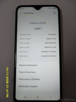 Prodám Samsung Galaxy A20e - 2